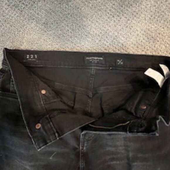 Mens Lucky 221 Straight Black Denim Jean 32 x 30 - Picture 9 of 12